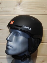 PRILBA SINNER KAISER MATTE BLACK 55-58CM